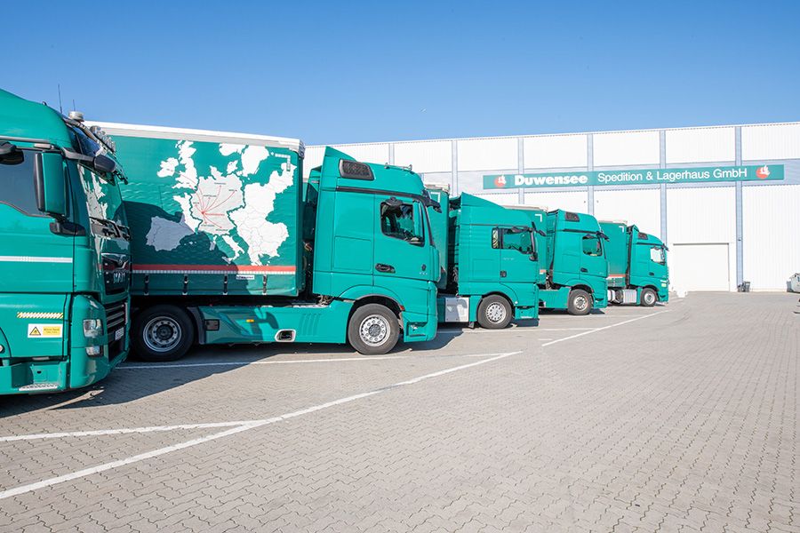 Forwarding agency for national long-distance transport throughout Germany for general cargo, partial and full loads - Duwensee Spedition & Lagerhaus GmbH